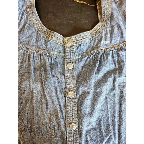 Apple Bottom Jeans Jumper Tunic with Drawstring Women's Large - Picture 11 of 16